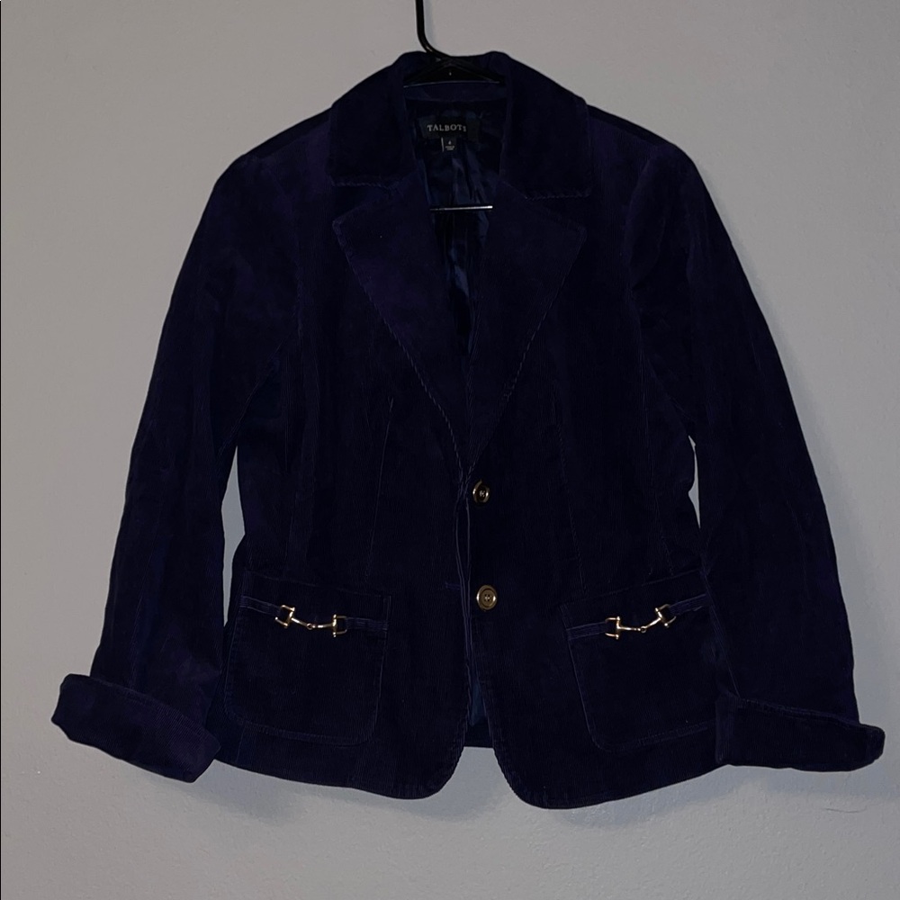 Talbots Women's Deep Blue Blazer